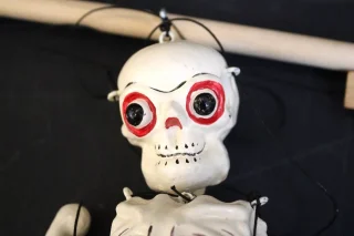 VINTAGE 1950'S PELHAM PUPPET ~ SKELETON ~ - Image 2
